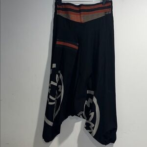 VIRBLATT Drop crotch harem pants